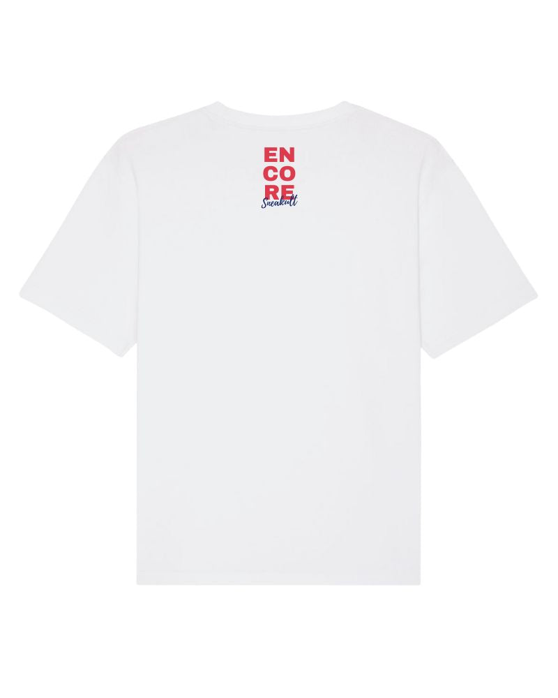 ENCORE Sneakult "Run Encore Run. Cortez Gump" Tee (White)