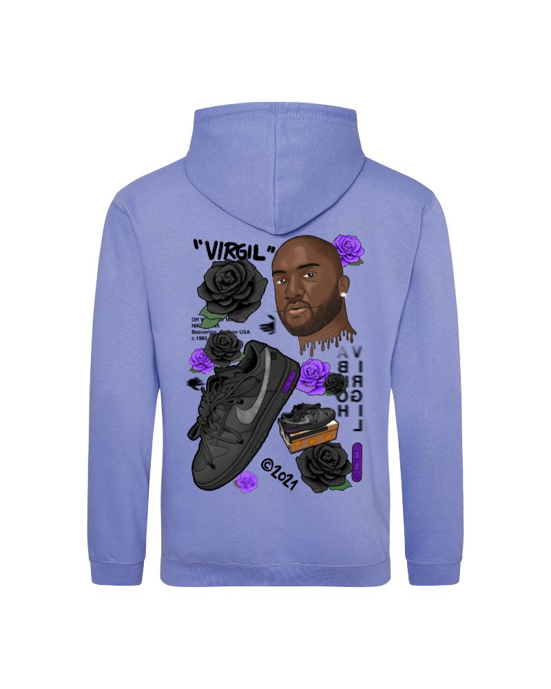 X RVCREA "Off-Dunk Lot 50" Hoodie (Violet)
