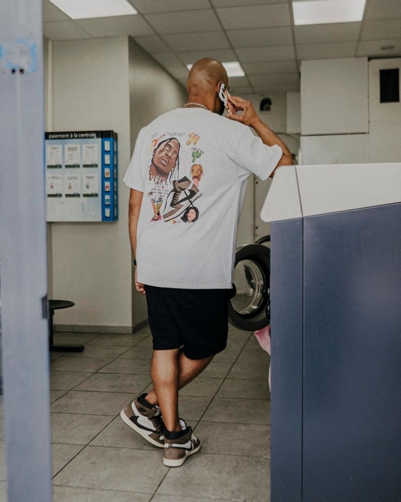 X RVCREA "Dark Mocha" Tee (White)