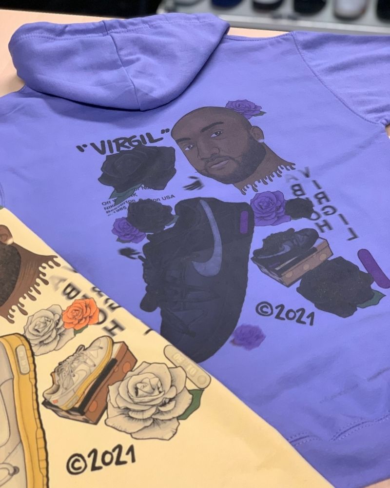X RVCREA "Off-Dunk Lot 50" Hoodie (Violet)