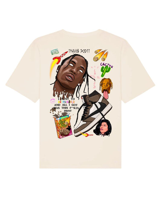 X RVCREA "Dark Mocha" Tee (Natural)