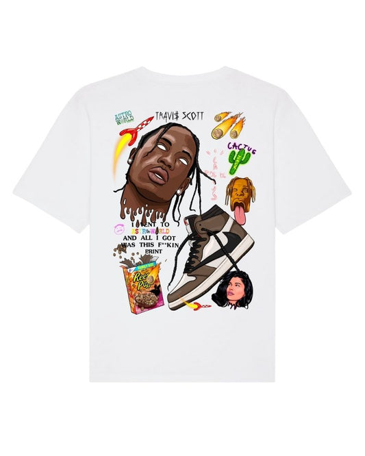 X RVCREA "Dark Mocha" Tee (White)