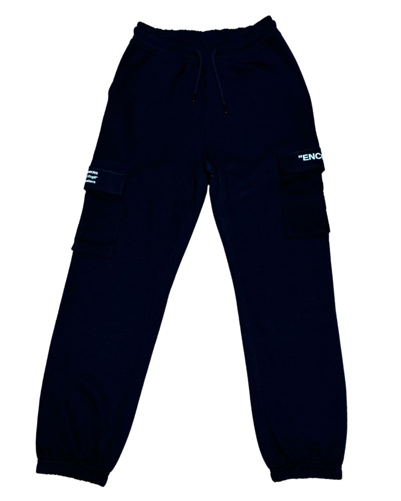 Bas Jogging Cargo "Virgil" (Black)