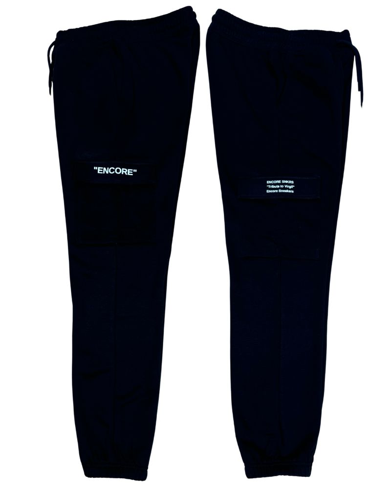 Bas Jogging Cargo "Virgil" (Black)