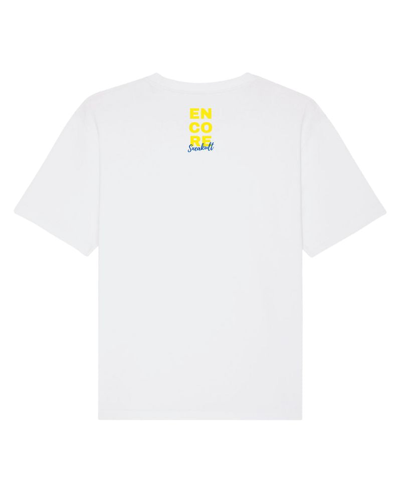 ENCORE Sneakult "Do The Right Kicks" Tee (White)