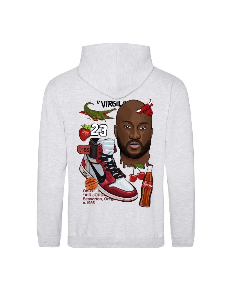 X RVCREA "Off-Chicago 1" Hoodie (Ash)
