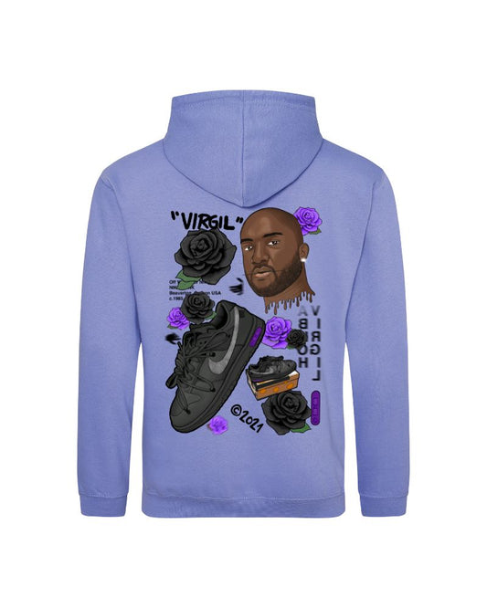 X RVCREA "Off-Dunk Lot 50" Hoodie (Violet)