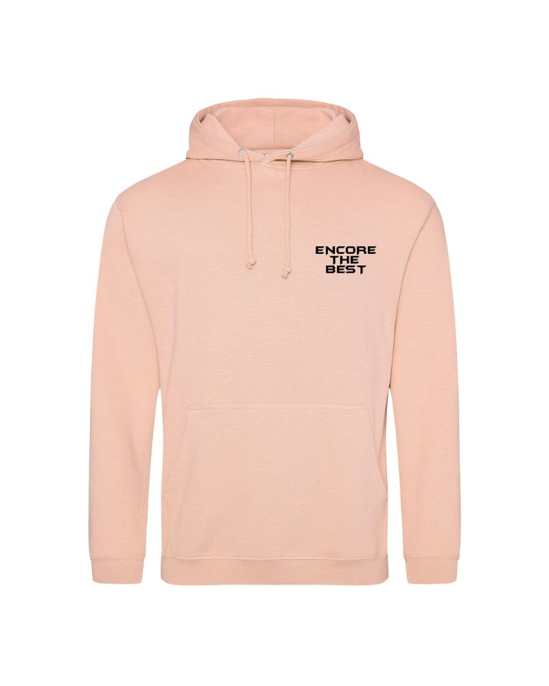 X RVCREA "Encore The Best DJK5" Hoodie (Tangerine)