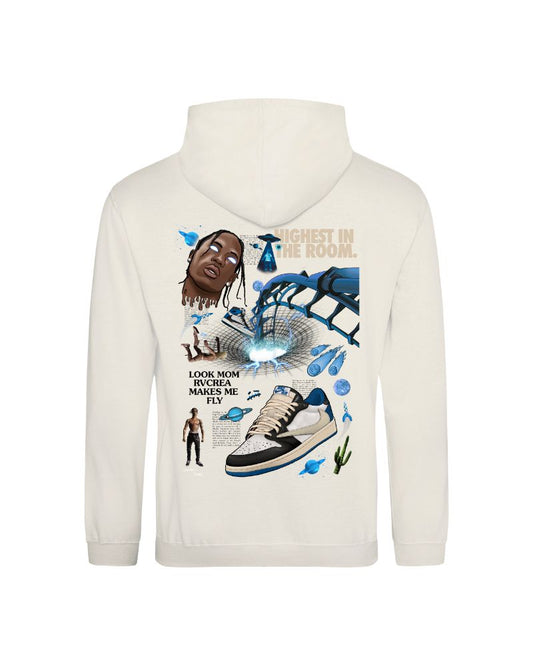 X RVCREA "Fragment" Hoodie (Vanilla)