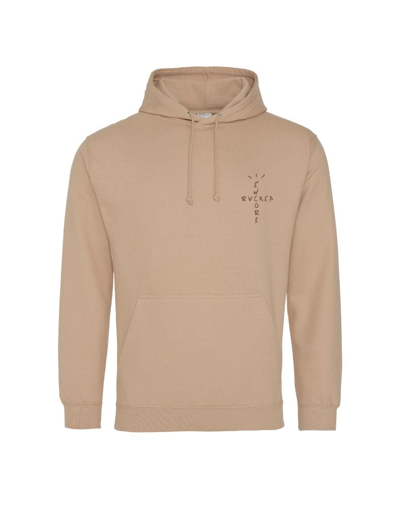X RVCREA "Reverse" Hoodie (Nude)