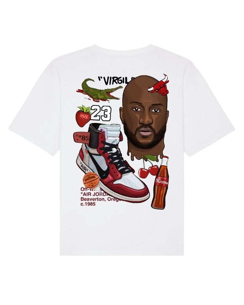 X RVCREA "Off-Chicago 1" Tee (White)
