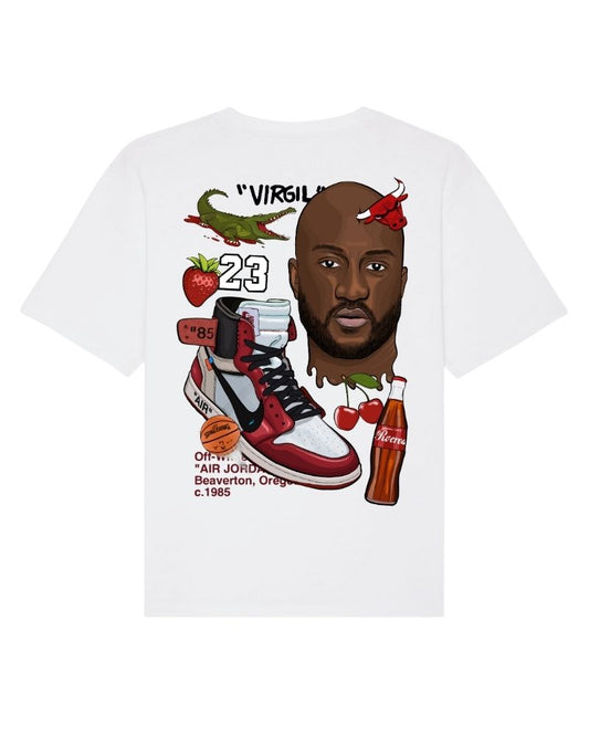 X RVCREA "Off-Chicago 1" Tee (White)