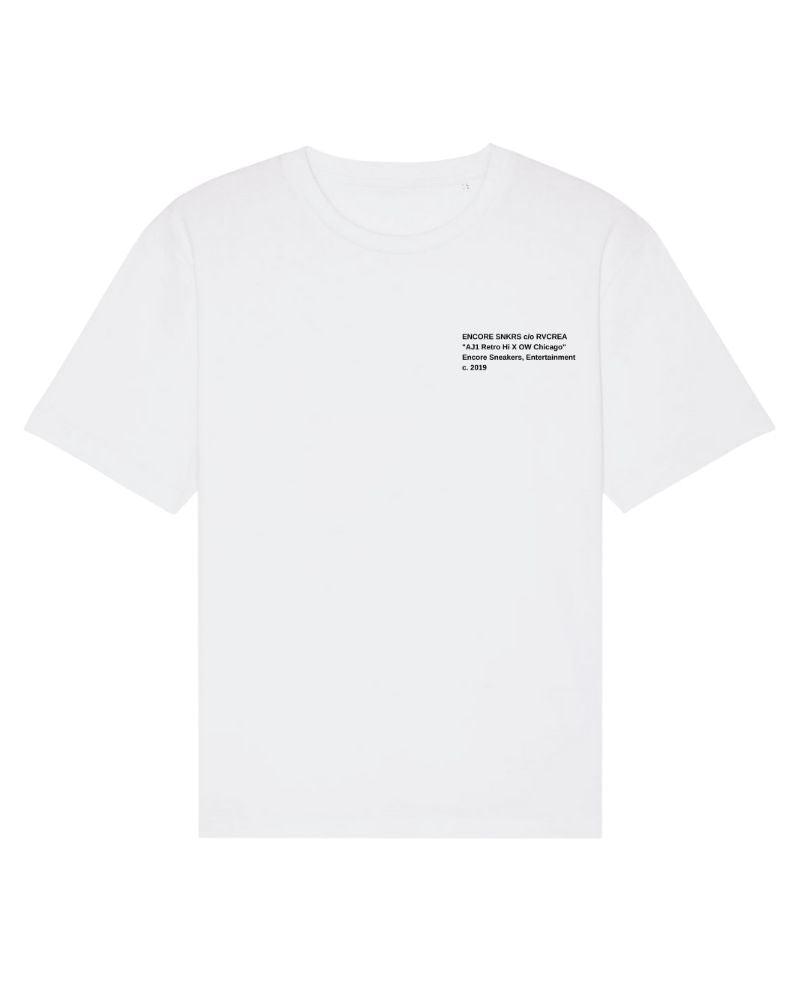 X RVCREA "Off-Chicago 1" Tee (White)