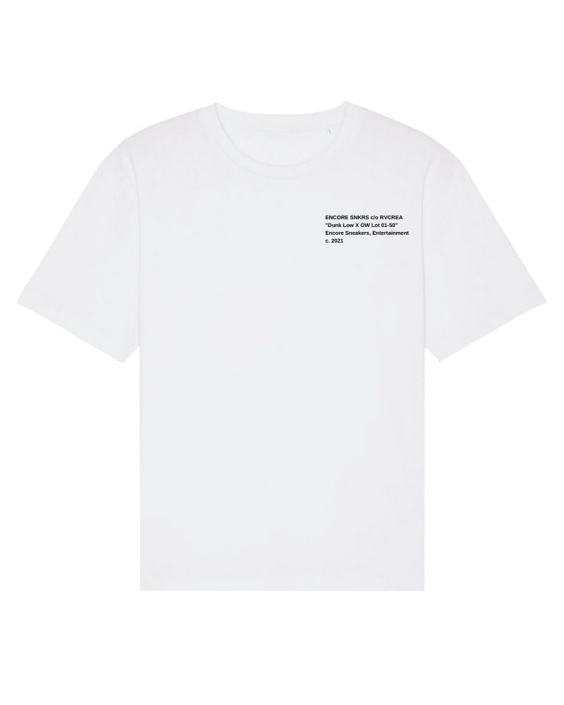 X RVCREA "Off-Dunk Lot 01" Tee (White)