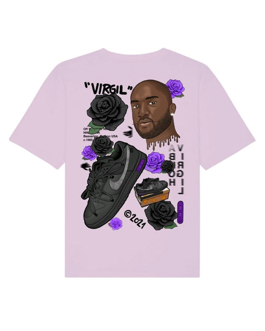 X RVCREA "Off-Dunk Lot 50" Tee (Lila)