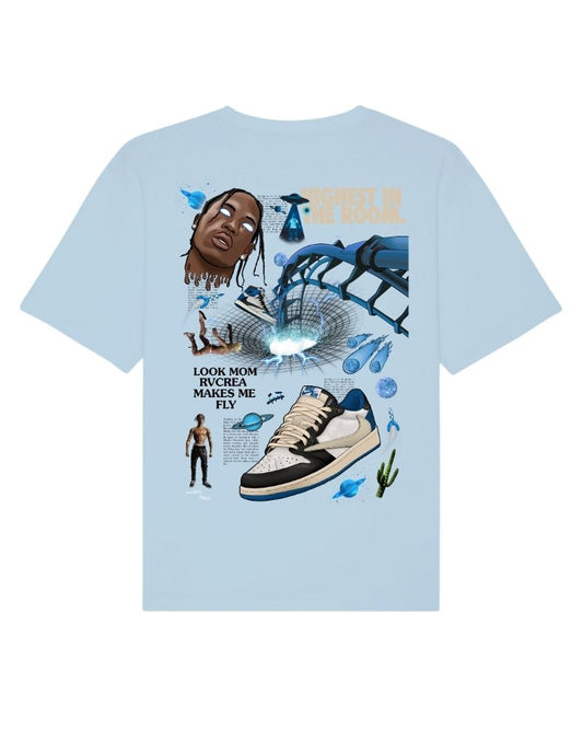 X RVCREA "Fragment Blue" Tee (Light Blue)