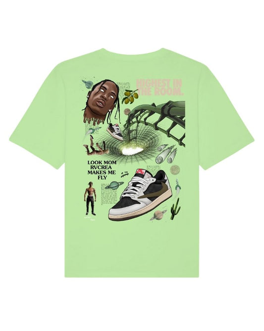 X RVCREA "Olive" Tee (Pistachio)