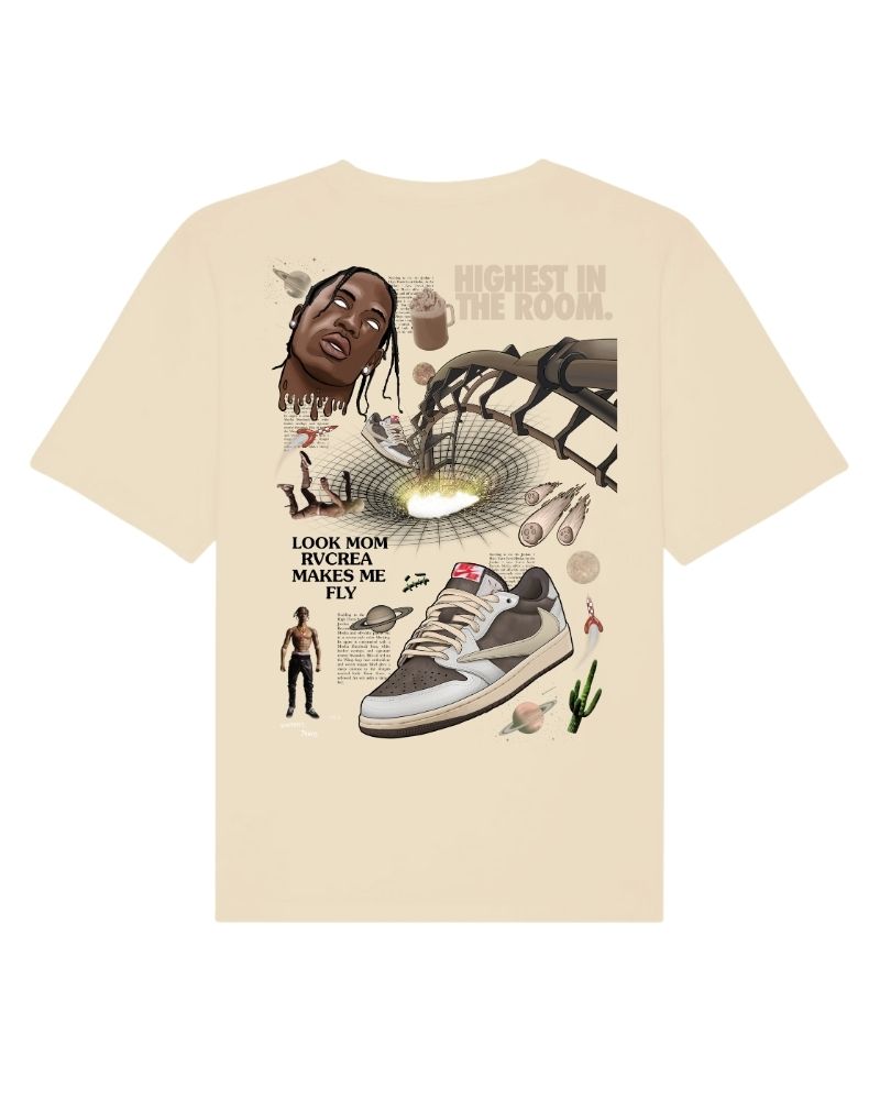 X RVCREA "Reverse Mocha" Tee (Sand)