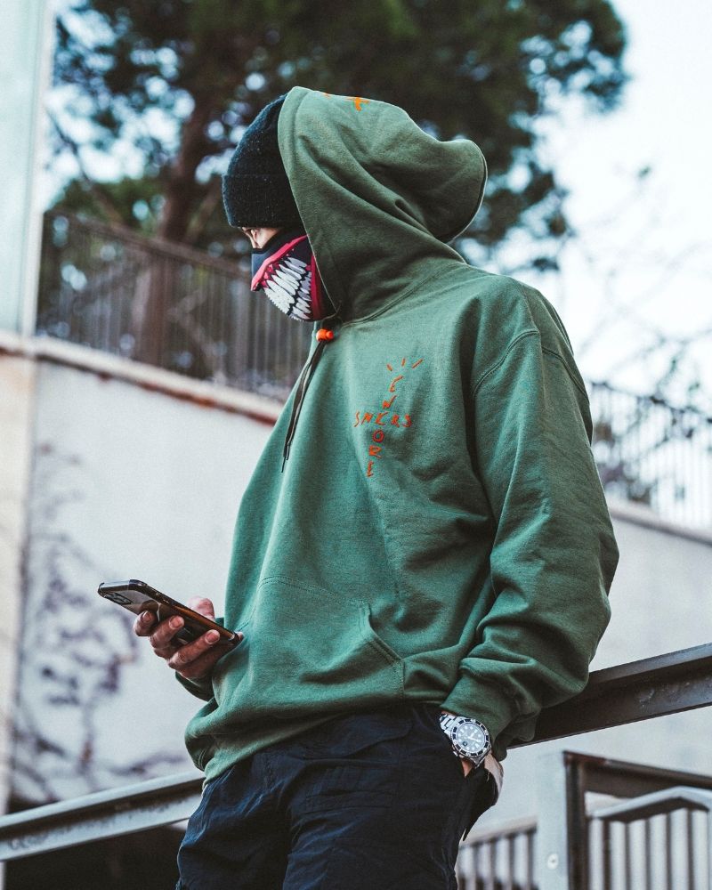 HWL "Travis AJ6" Hoodie (Olive)