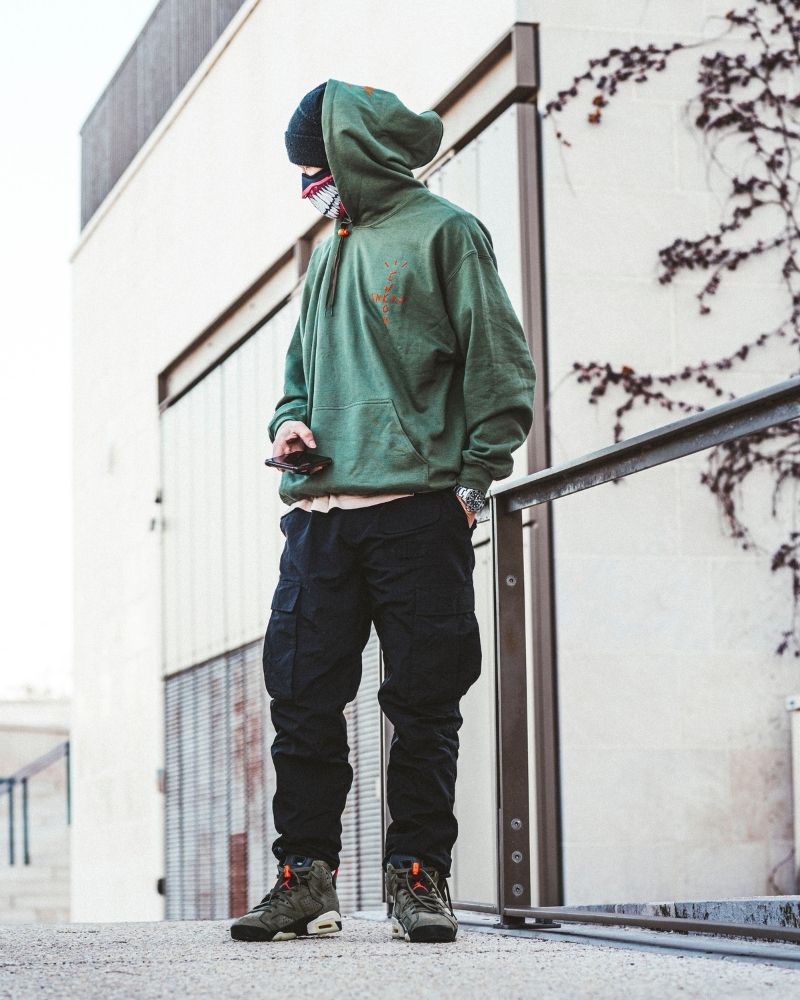 HWL "Travis AJ6" Hoodie (Olive)