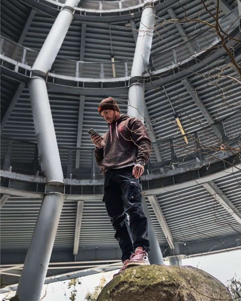 HWL "Travis AJ1 Dark Mocha" Hoodie (Dark Chocolate)