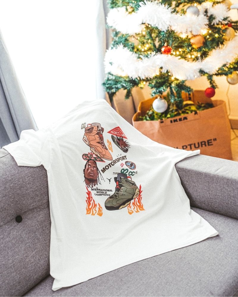 X RVCREA "AJ6" Tee (White)