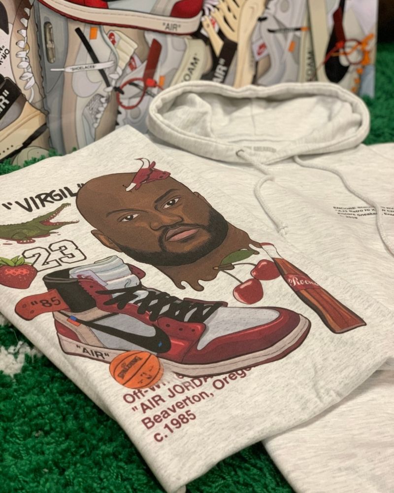 X RVCREA "Off-Chicago 1" Tee (Ash)