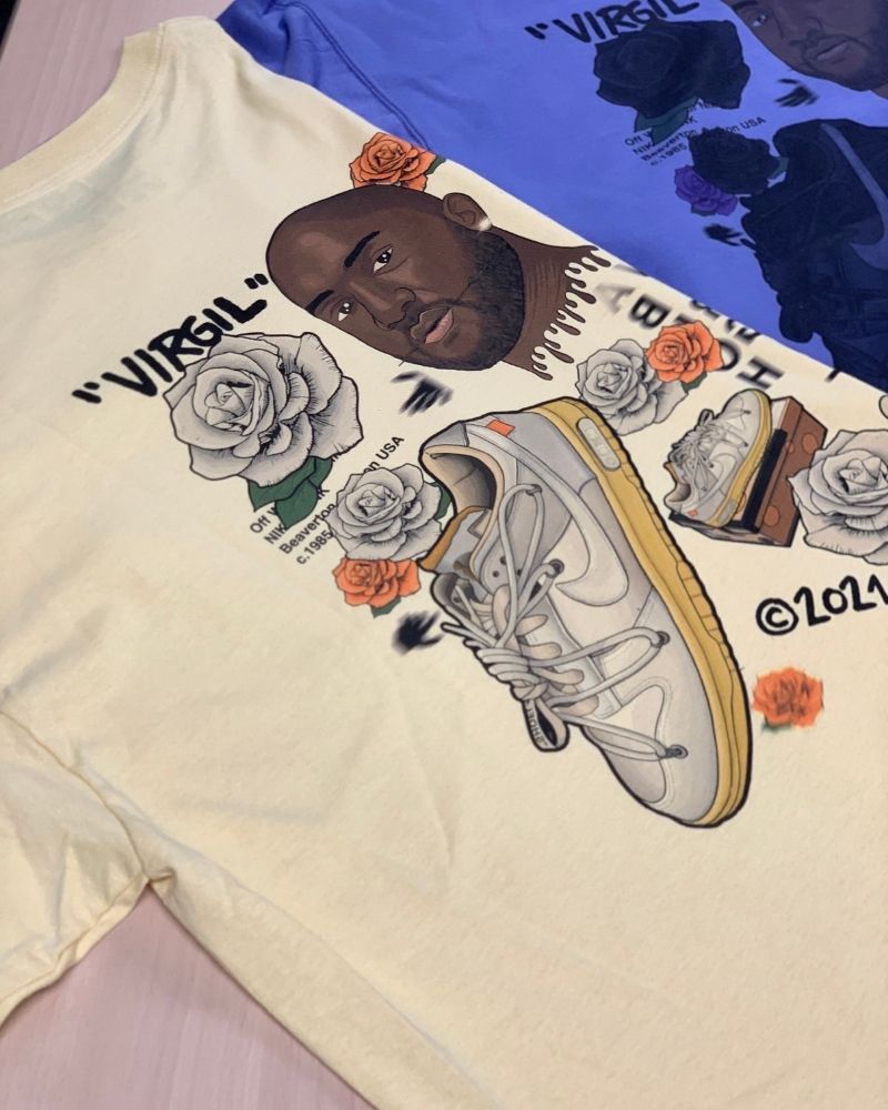 X RVCREA "Off-Dunk Lot 01" Tee (Gold)